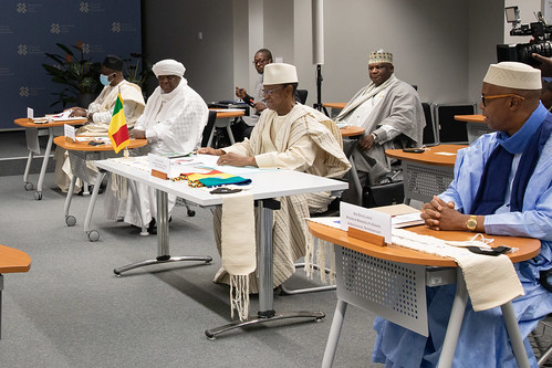 Mr Choguel K. MAÏGA, Premier ministre, Chef du Gouvernement du Mali et sa délégation